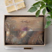 Steampunk Hummingbird Flight Fantasy Decoupage Tissuepapier (Geschenk)