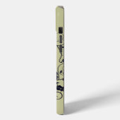 Steampunk imker baas Lady Bee Queen Crown Case-Mate iPhone Case (Achterkant / Links)