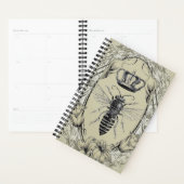 Steampunk imker baas Lady Bee Queen Crown Planner (Display)