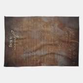 Steampunk in de industrie, bruin theedoek (Horizontaal)