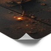 Steampunk Industrial Bunker Control Panel Poster (Hoek)