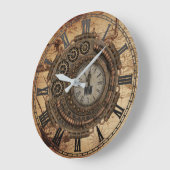Steampunk Industrial Clock Machines  Map Grote Klok (Hoek)