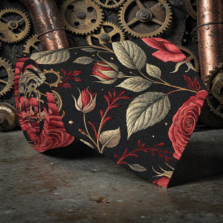 Steampunk Industrial Custom Necktie Tie Stropdas