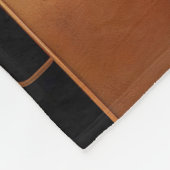 Steampunk Industrial Geometry Art Fleece Deken (Hoek)