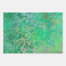 Steampunk Industrial Rust Inpakpapier Vel