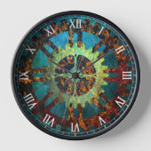 Steampunk Industrial Rusty Clockwork (Voorkant)