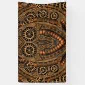 Steampunk Industrial Vintage Clockwork Spandoek (Verticaal)