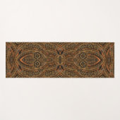 Steampunk Industrial Vintage Clockwork Yogamat (Voorkant (horizontaal))