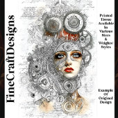 Steampunk Industriële Blauwdruk Stijl M8 Decoupage Tissuepapier