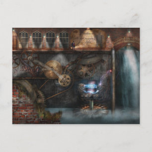 Steampunk - Industriële maatschappij Briefkaart