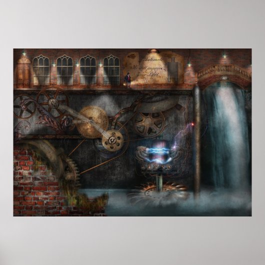 Steampunk - Industriële maatschappij Poster (Voorkant)
