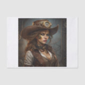 Steampunk Industriële Schoonheid Decoupage Documen Tissuepapier (Voorkant)