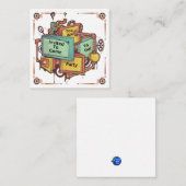 Steampunk Informatiekaartje (Voorkant / Achterkant)