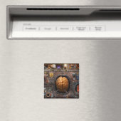 Steampunk - informatieoverbelasting magneet (Insitu (Vaatwasser))