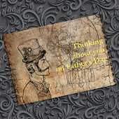 Steampunk Inventor Top Hat Vaderdag Kaart