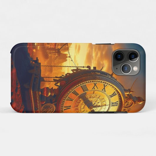  Steampunk iPhone 11 Hoesje (Achterkant (horizontaal))