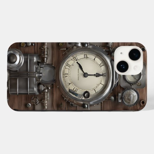 Steampunk iPhone Case (Achterkant (horizontaal))