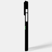 STEAMPUNK IRISH GREEN & BLACK LEPRECHAUN PET Case-Mate iPhone CASE (Achterkant / Links)