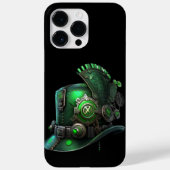 STEAMPUNK IRISH GREEN & BLACK LEPRECHAUN PET Case-Mate iPhone CASE (Achterkant)