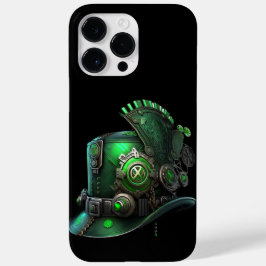 STEAMPUNK IRISH GREEN & BLACK LEPRECHAUN PET Case-Mate iPhone 14 PRO MAX HOESJE