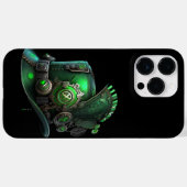STEAMPUNK IRISH GREEN & BLACK LEPRECHAUN PET Case-Mate iPhone CASE (Achterkant (horizontaal))