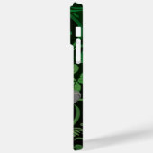 STEAMPUNK IRISH GREEN & BLACK LEPRECHAUN PET Case-Mate iPhone CASE (Achterkant / Links)