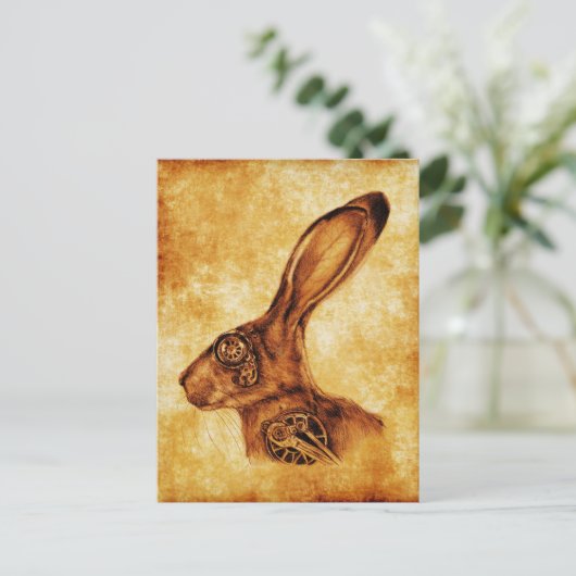 STEAMPUNK JACK BRIEFKAART (Staand voorkant)