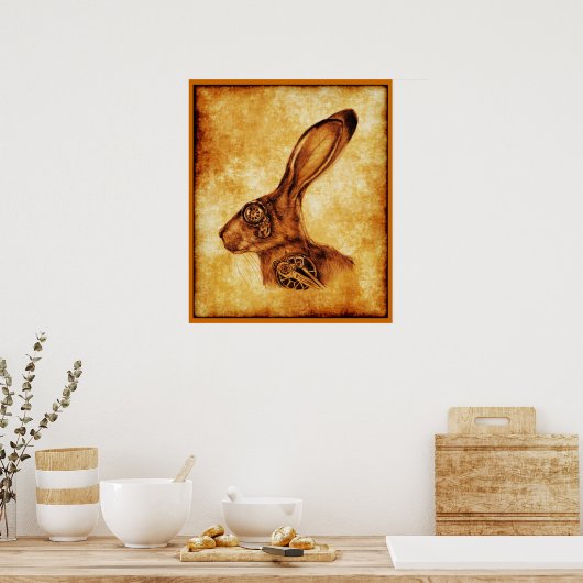 STEAMPUNK JACK POSTER (Keuken)