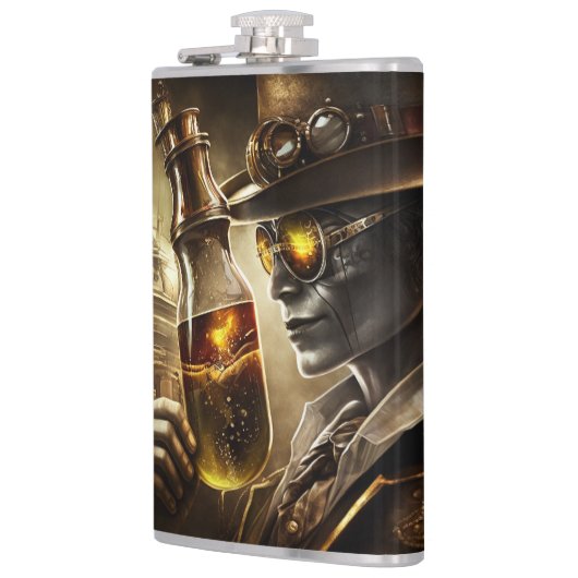 Steampunk Jazz Heupfles (Links)