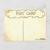 Steampunk Jellyfish Briefkaart (Achterkant)