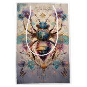 Steampunk Jewel Kever Fantasy Kunst (1) Medium Cadeauzakje (Voorkant)