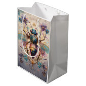 Steampunk Jewel Kever Fantasy Kunst (1) Medium Cadeauzakje (Achterkant Gekanteld)
