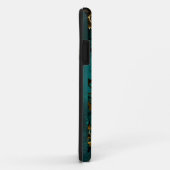 Steampunk Jewelry Watch on a Green Background Case-Mate iPhone Case (Achterkant/rechts)