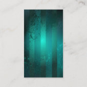 Steampunk Jewelry Watch on a Green Background Contactkaartje (Achterkant)