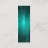 Steampunk Jewelry Watch on a Green Background Contactkaartje (Achterkant)