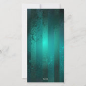 Steampunk Jewelry Watch on a Green Background Feestdagenkaart (Achterkant)