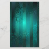 Steampunk Jewelry Watch on a Green Background Flyer (Achterkant)