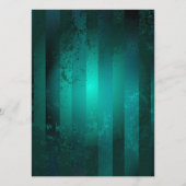 Steampunk Jewelry Watch on a Green Background Programmakaart (Achterkant)