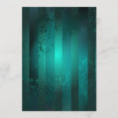 Steampunk Jewelry Watch on a Green Background Programmakaart (Achterkant)