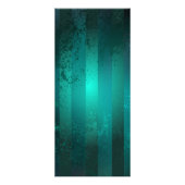 Steampunk Jewelry Watch on a Green Background Reclamekaart (Achterkant)