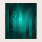 Steampunk Jewelry Watch on a Green Background Visitekaartje (Binnenkant ongevouwen)