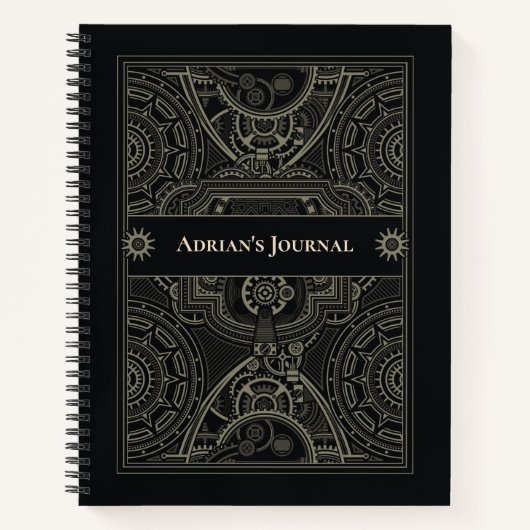  Steampunk Journal Notitieboek (Voorkant)