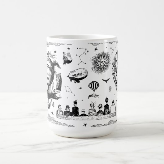 Steampunk Journey Mug Magische Mok (Midden)