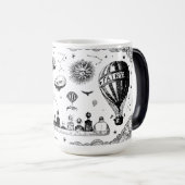 Steampunk Journey Mug Magische Mok (Voorkant rechts)