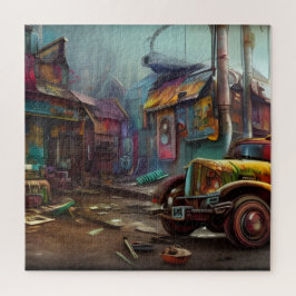 Steampunk Junk Yard Legpuzzel