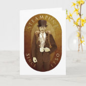 STEAMPUNK KAART (Gele Bloem)