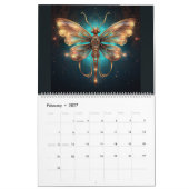 Steampunk Kalender, Steampunk Bug Kalender (Feb 2027)