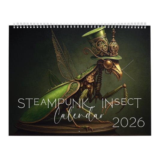 Steampunk Kalender, Steampunk Bug Kalender (Hoes)