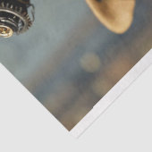 Steampunk kameel aangedreven decoupage tissuepapier (Detail)