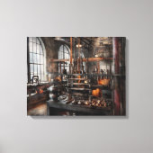 Steampunk - Kamer - Steampunk Studio Canvas Afdruk (Voorkant)